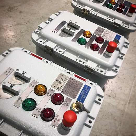 ATEX control panel